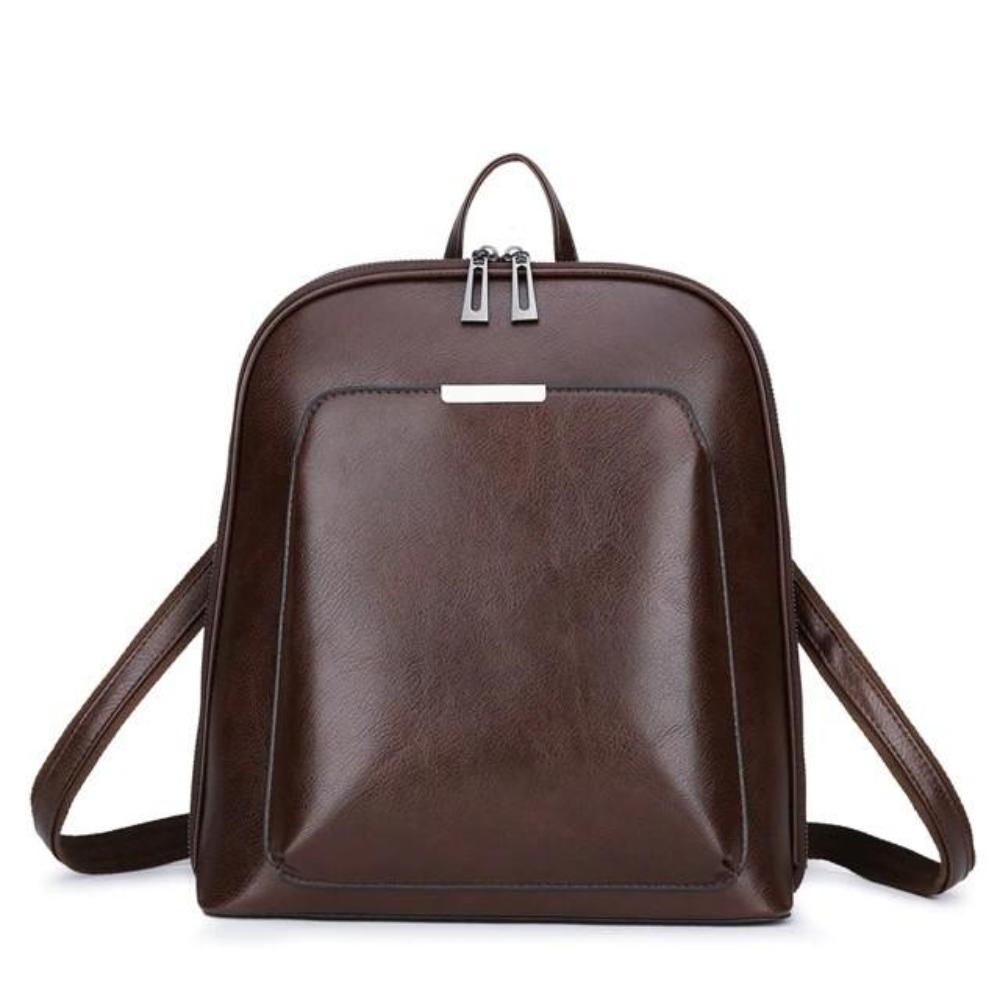 Stella | Classic Double Zip Backpack