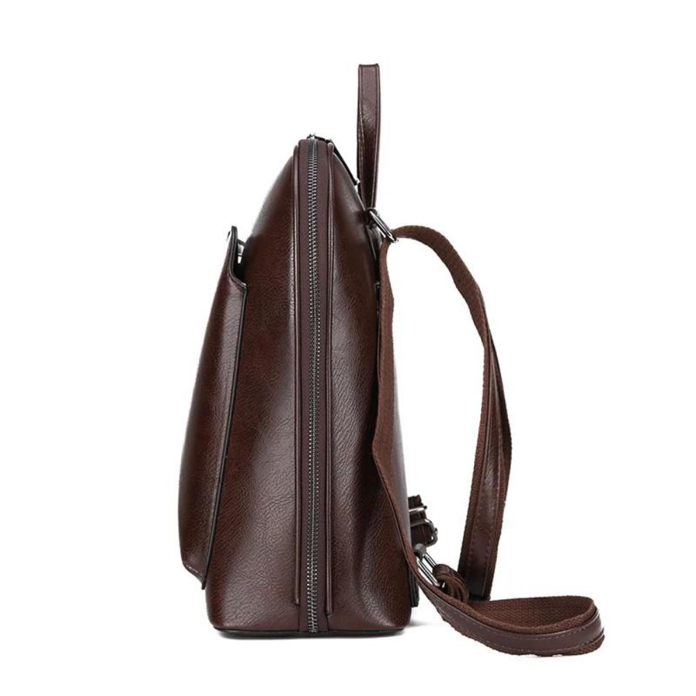 Stella | Classic Double Zip Backpack