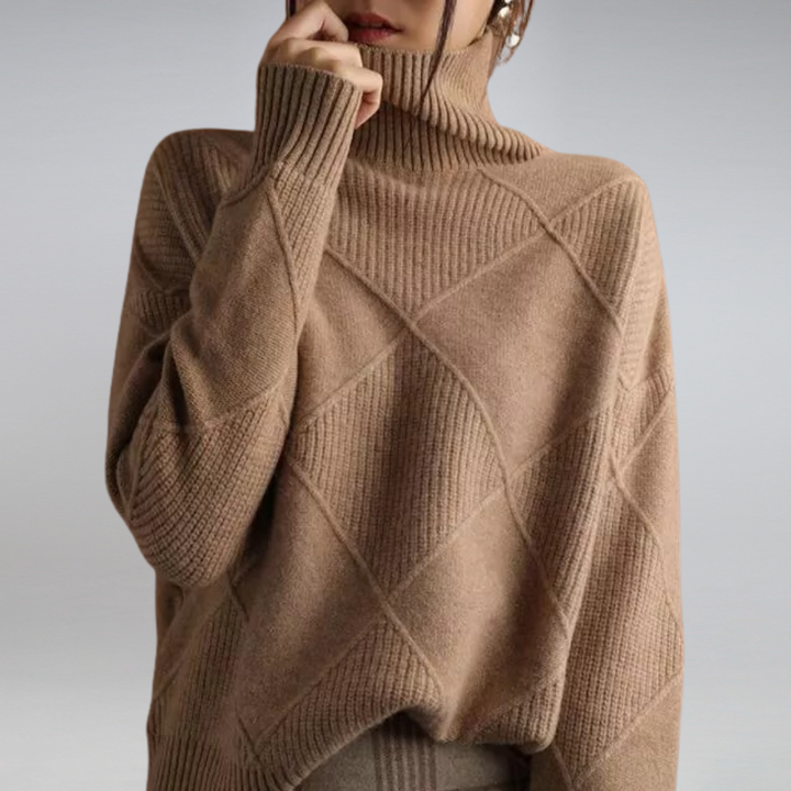 Adelle | Cosy Roll Neck Sweater