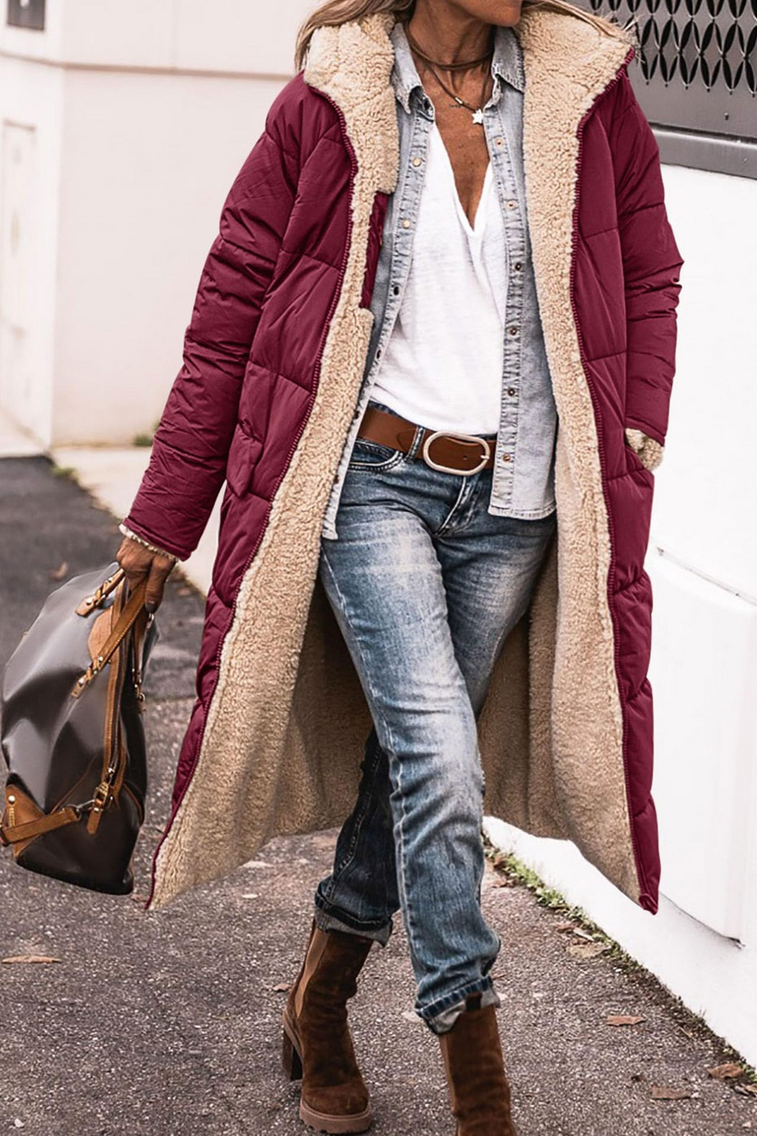 Manuela | Long Padded Winter Coat