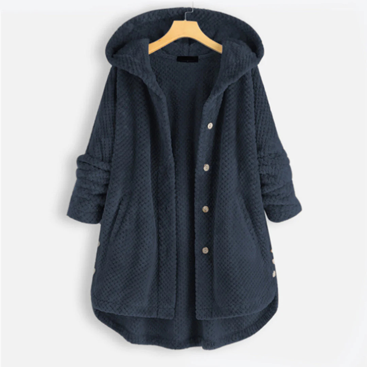 Zara | Button Down Jacket with Hood for Women