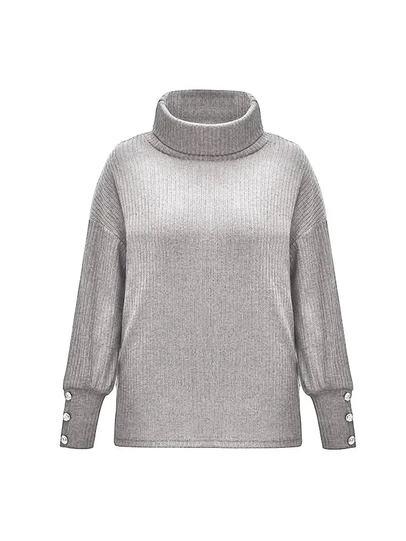 Iya | Ladies' Roll Neck Jumper