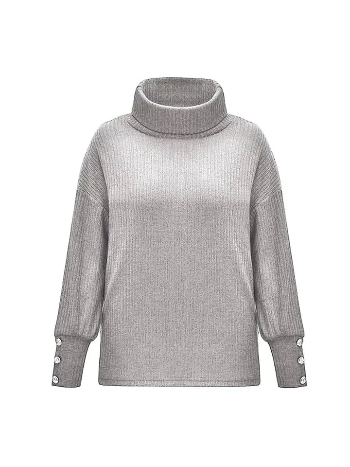 Iya | Ladies' Roll Neck Jumper