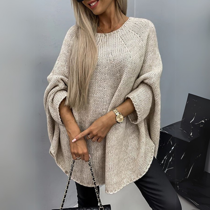 Isabelle | Elegant Women's Jumper with Round Neck