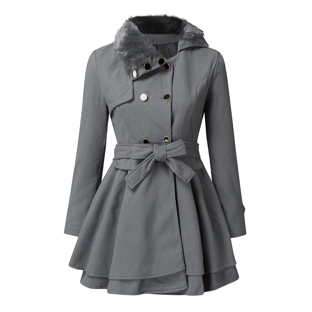 Yena | Stylish Trench Coat with Soft Lining