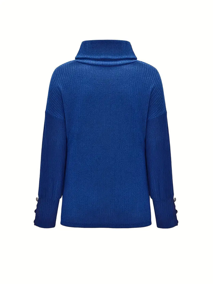 Iya | Ladies' Roll Neck Jumper
