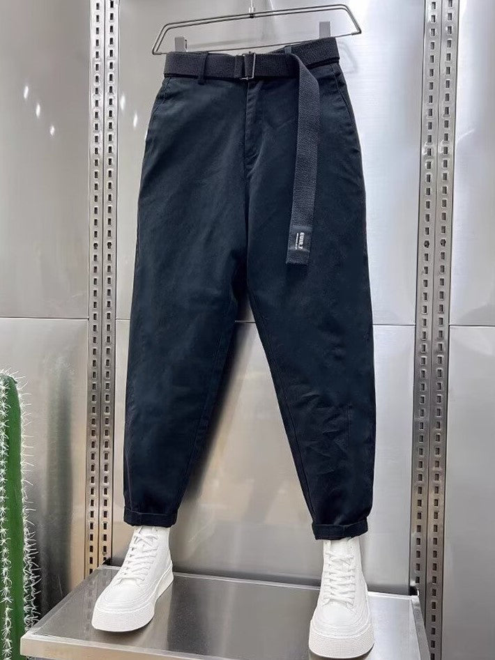 Erwin | Casual trousers with belt