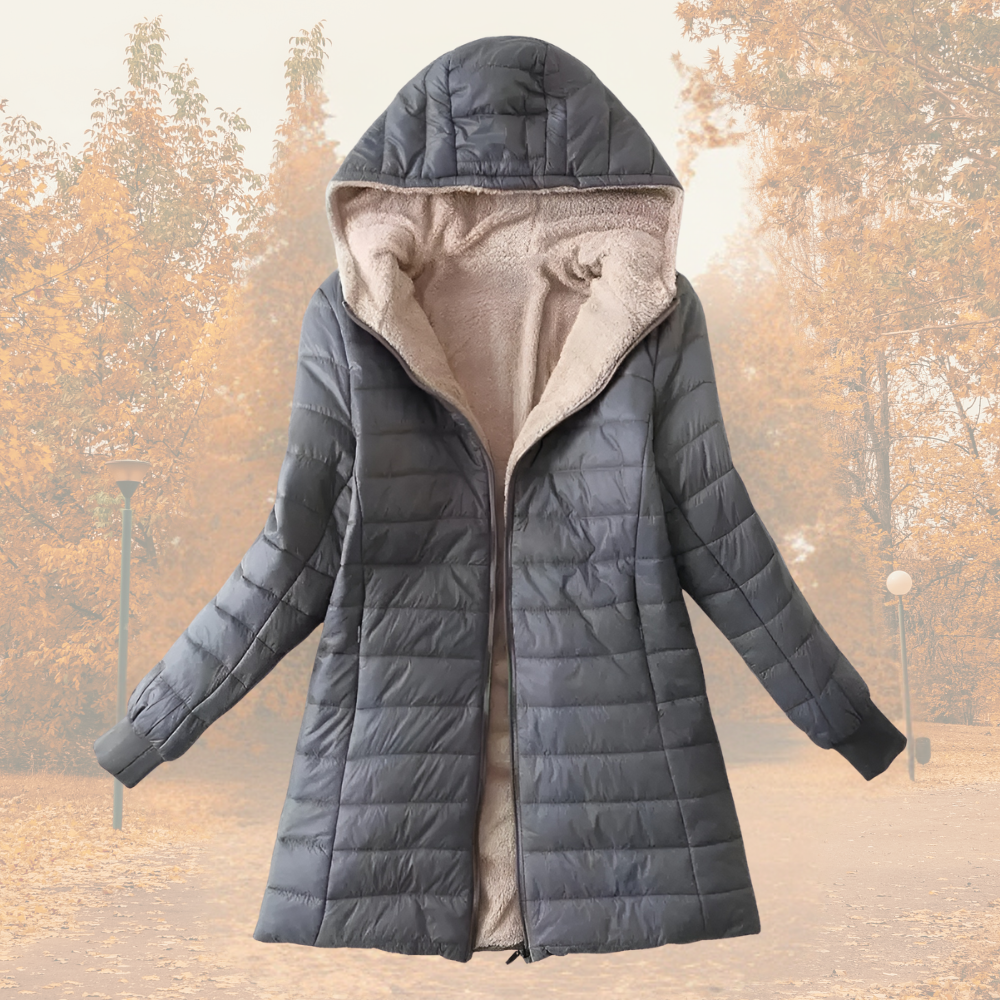 Rowena | Warm Hooded Winter Jacket