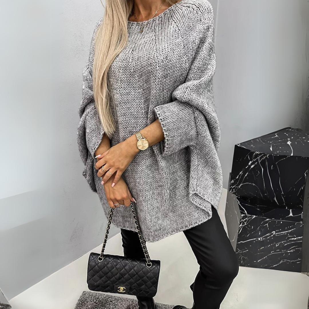 Isabelle | Elegant Women's Jumper with Round Neck