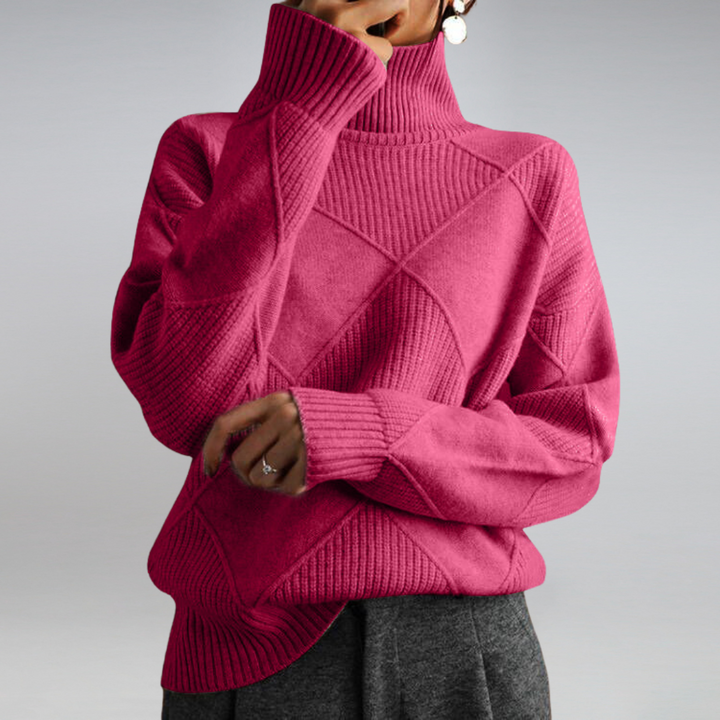 Adelle | Cosy Roll Neck Sweater