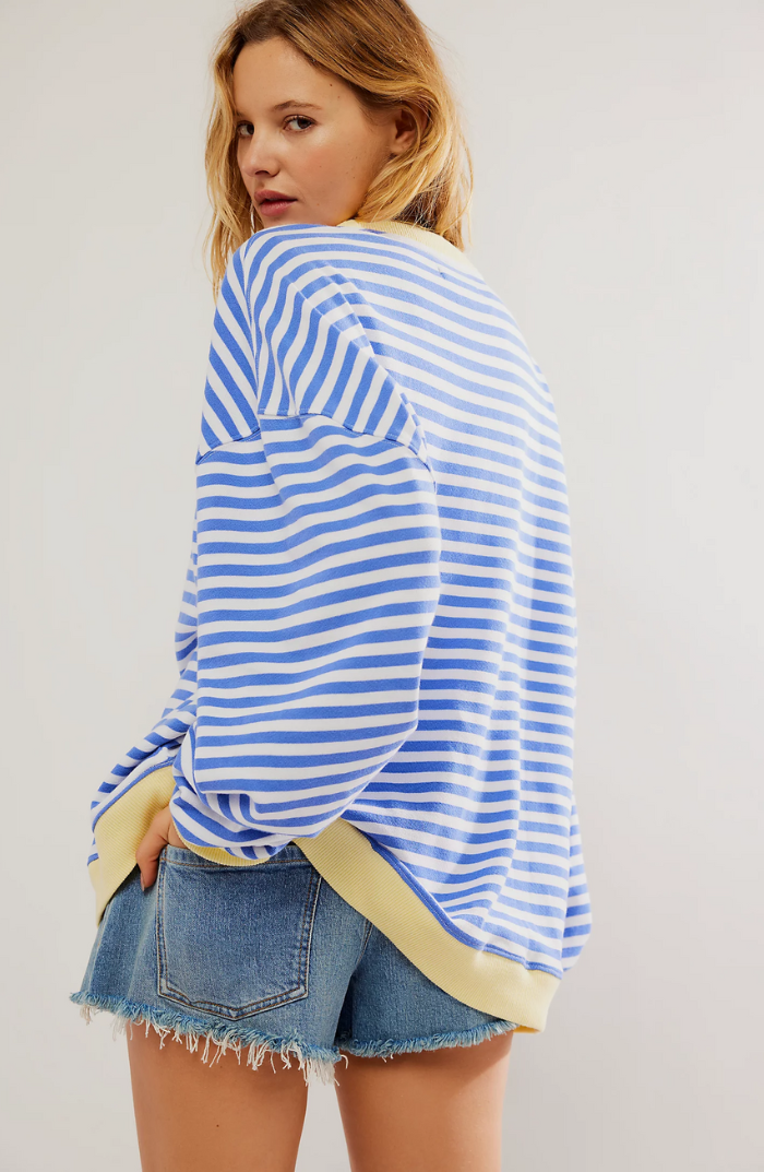 Mana | Striped Oversized Jumper