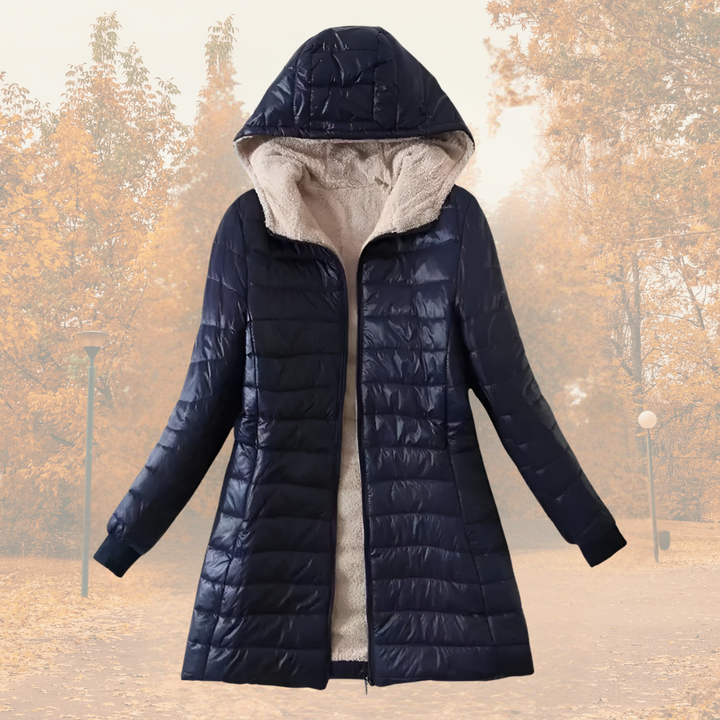 Rowena | Warm Hooded Winter Jacket