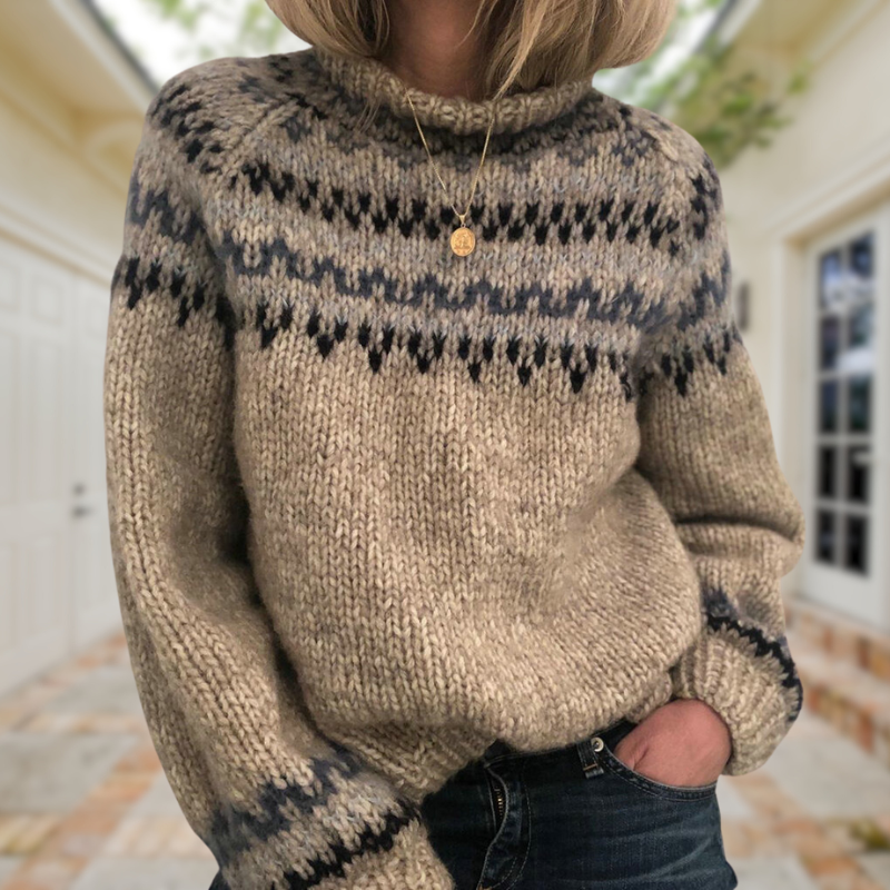 Layla | Cosy Retro Jumper