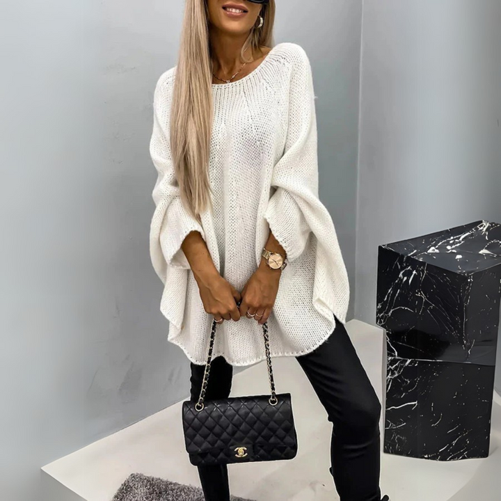 Isabelle | Elegant Women's Jumper with Round Neck