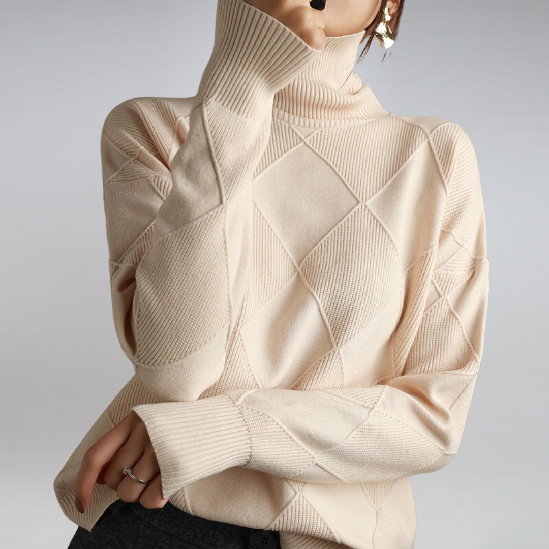 Adelle | Cosy Roll Neck Sweater