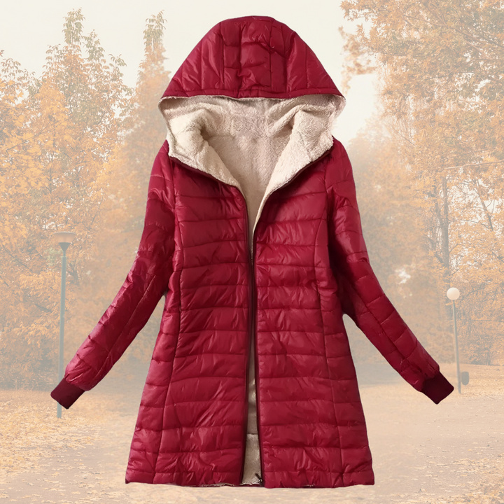 Rowena | Warm Hooded Winter Jacket
