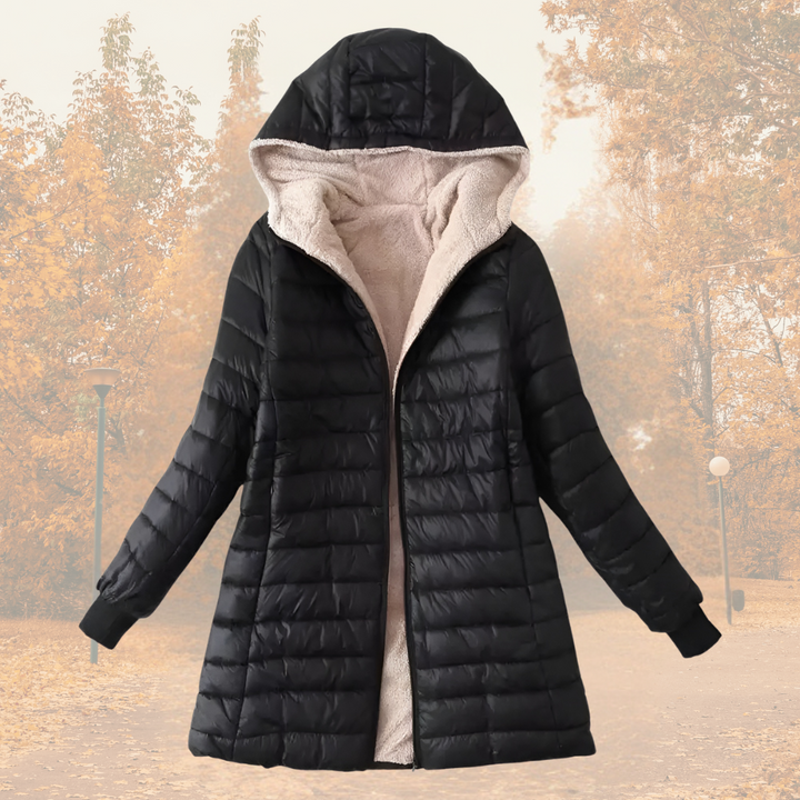 Rowena | Warm Hooded Winter Jacket