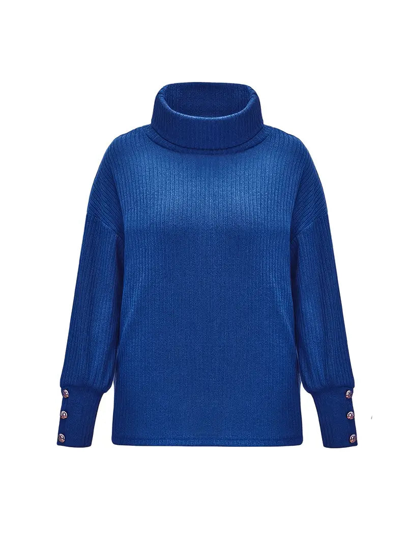 Iya | Ladies' Roll Neck Jumper