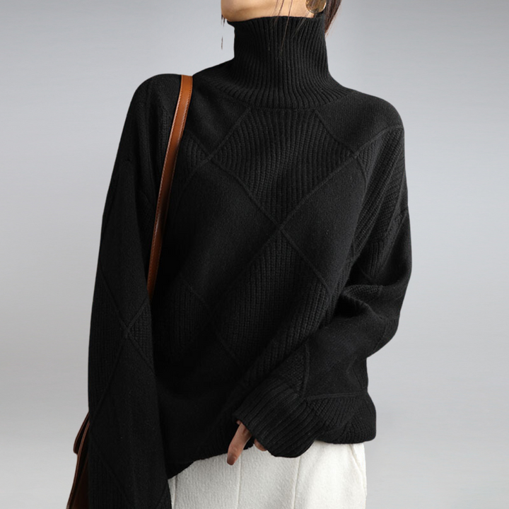 Adelle | Cosy Roll Neck Sweater
