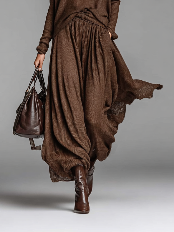 Ella | Knitted Sweater and Skirt Set