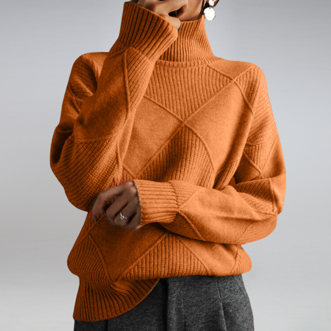 Adelle | Cosy Roll Neck Sweater