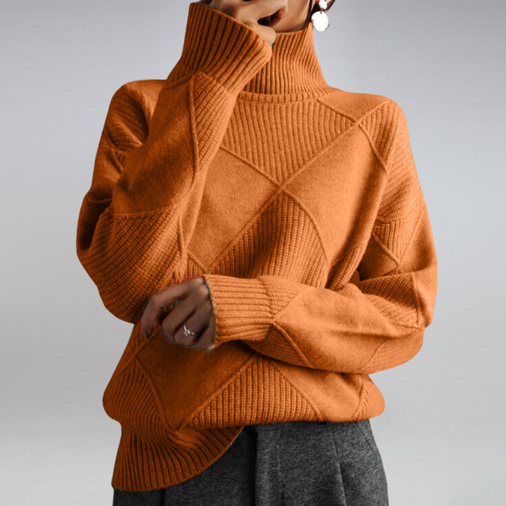 Adelle | Cosy Roll Neck Sweater