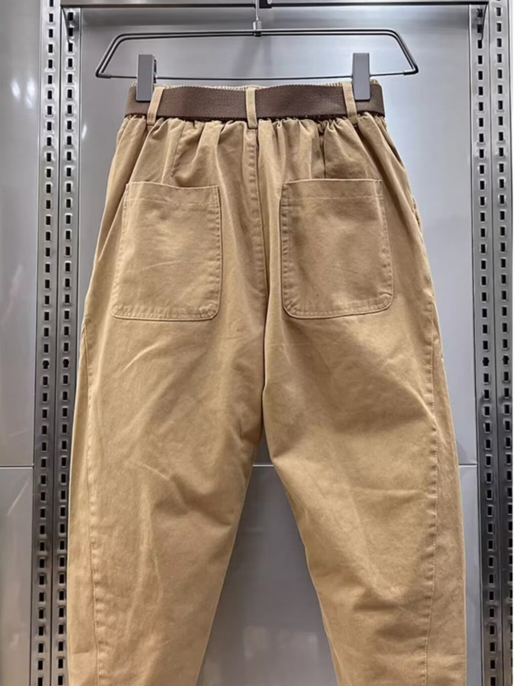 Erwin | Casual trousers with belt