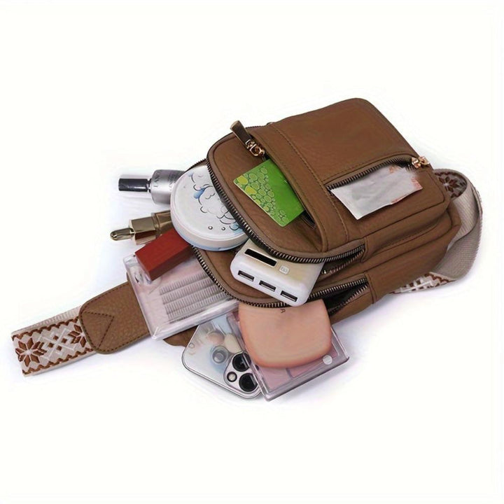 Hazel | Vintage Messenger Bag