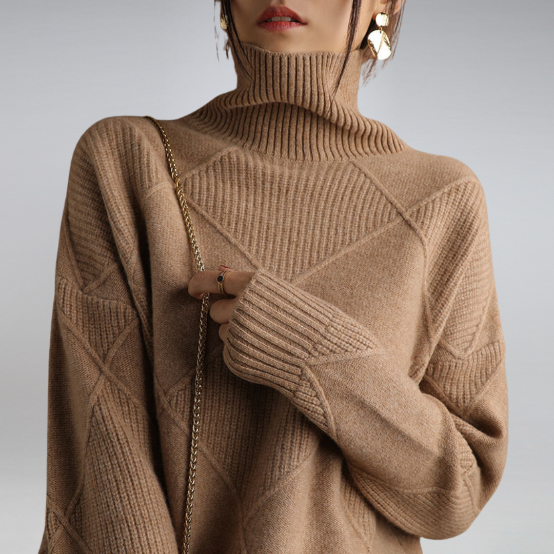 Adelle | Cosy Roll Neck Sweater