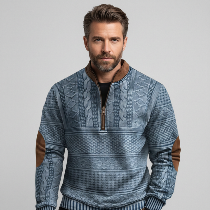 Wolf - Premium Zip-Up Sweater