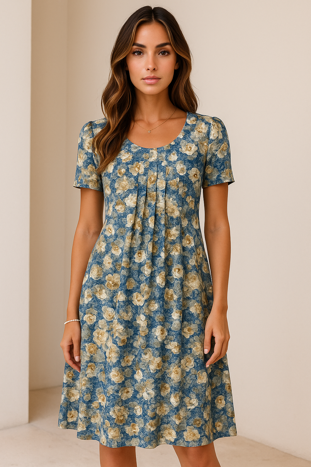 Carolina | Chic dress with playful print