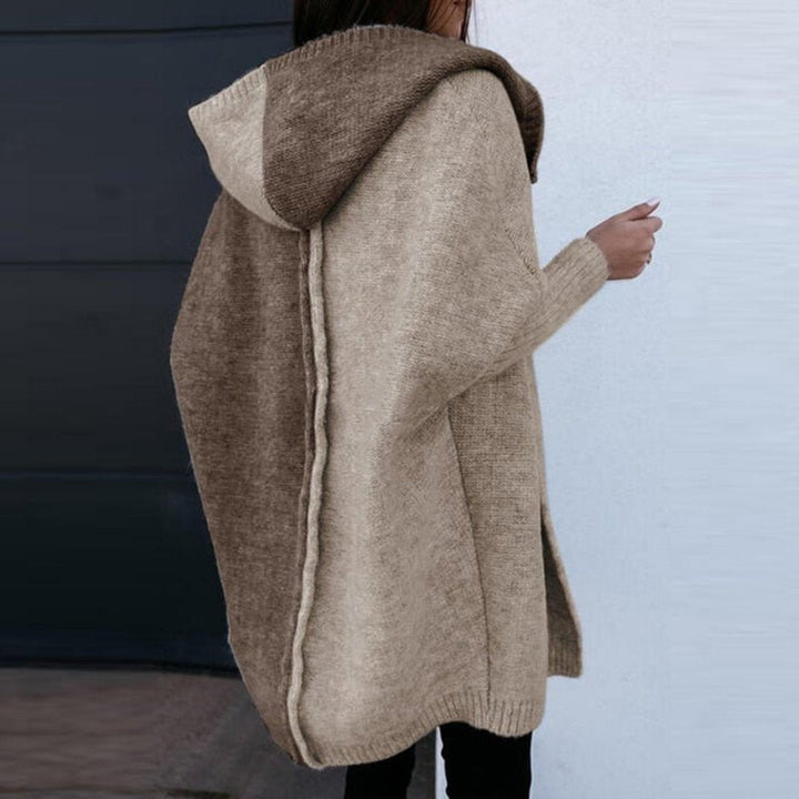 Amarina | Long Warm Gilet with Hood