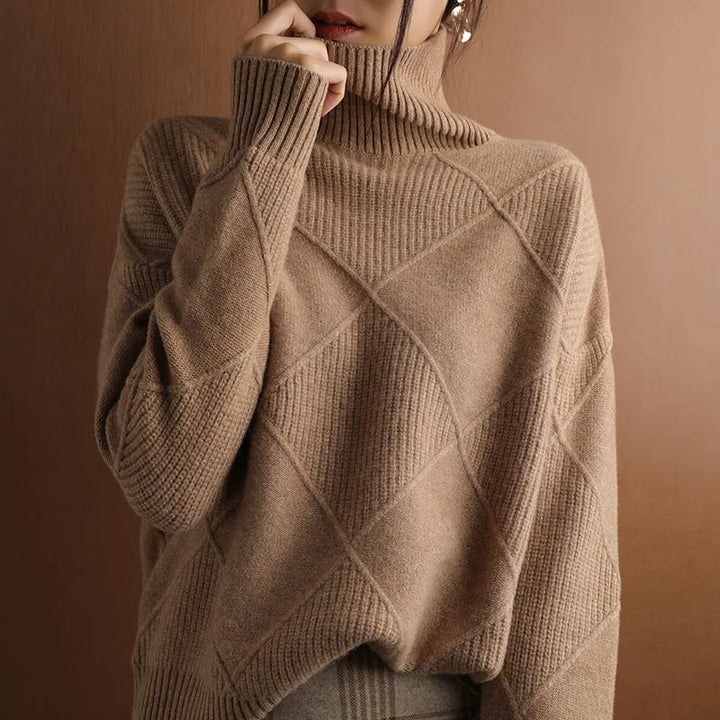 Marcelle | Chunky Roll Neck Jumper