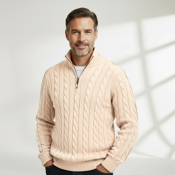 Rupert | Casual Zip-up Sweater