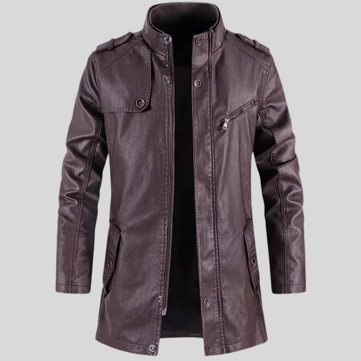 Marco | Classic leather jacket