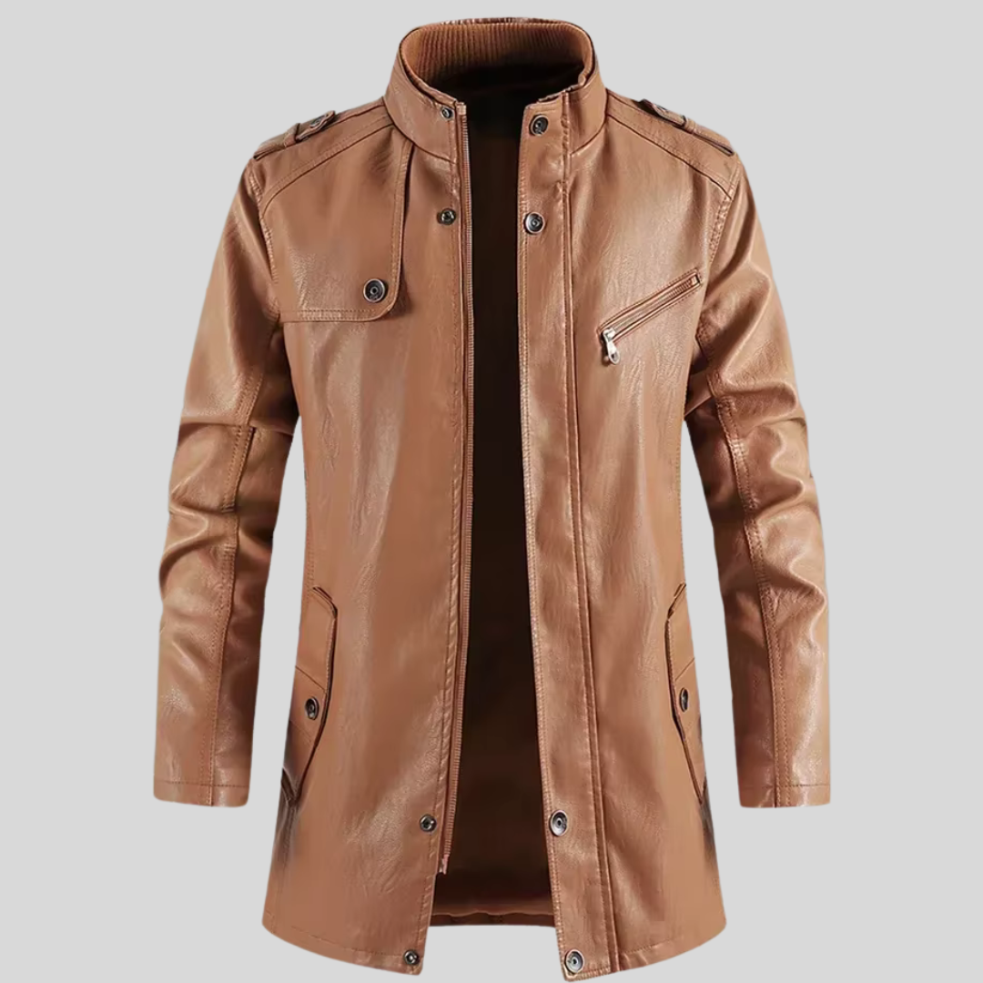 Marco | Classic leather jacket