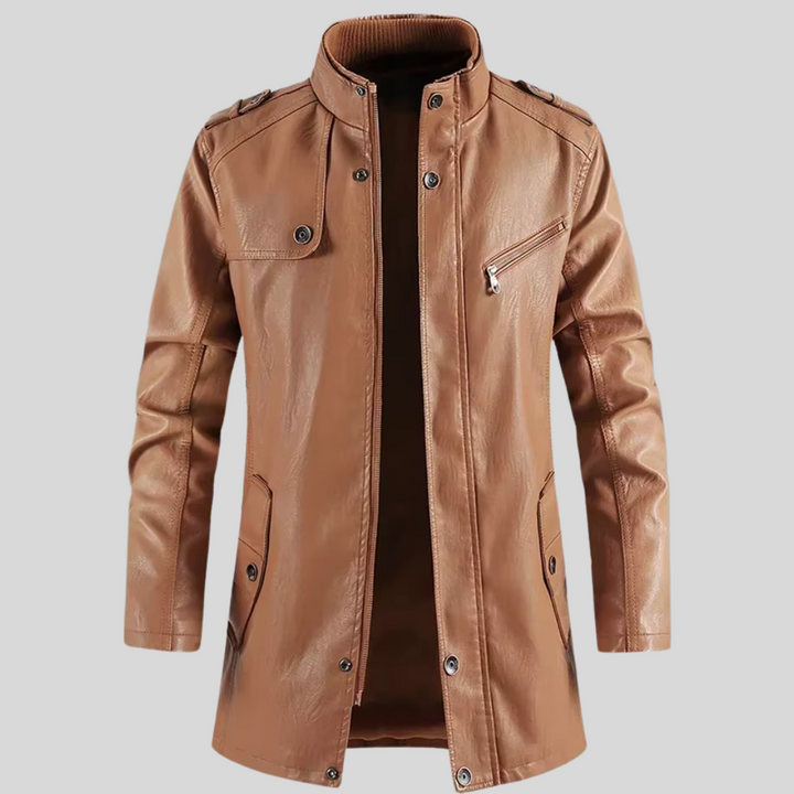 Marco | Classic leather jacket