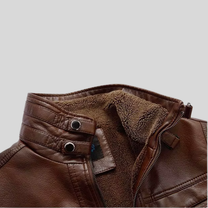 Lucio | Modern leather jacket