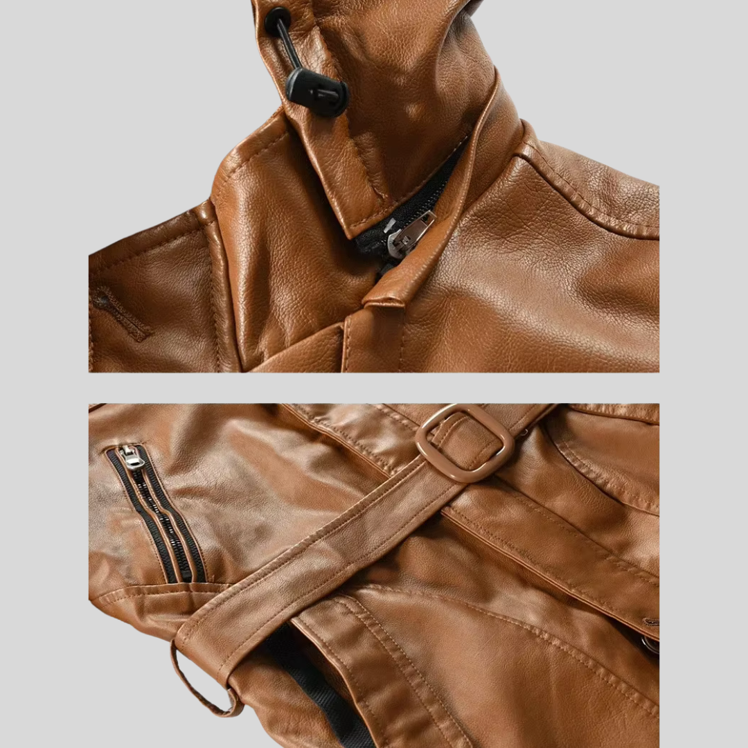 Flint | Sophisticated leather jacket