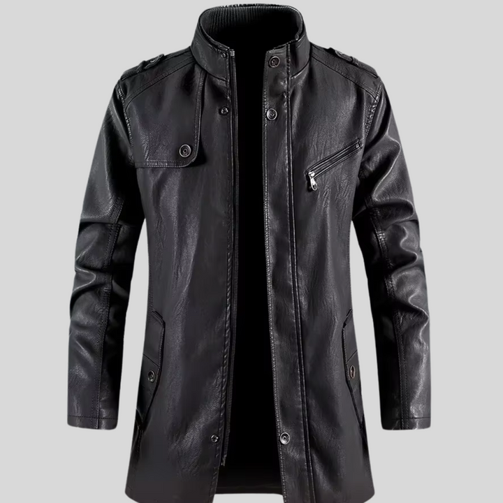 Marco | Classic leather jacket