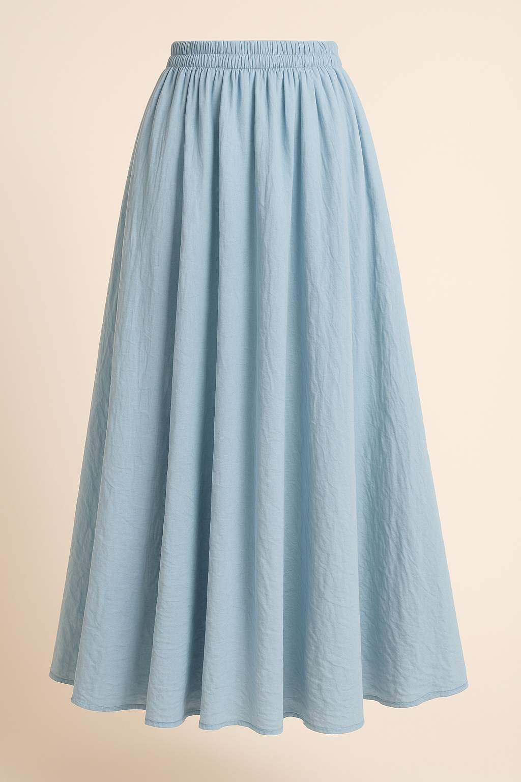 Inessa | Summer Maxi Skirt with Linen