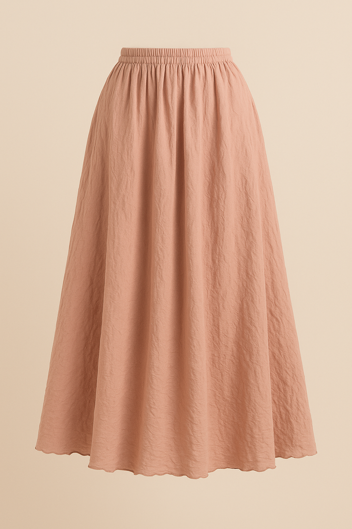 Inessa | Summer Maxi Skirt with Linen