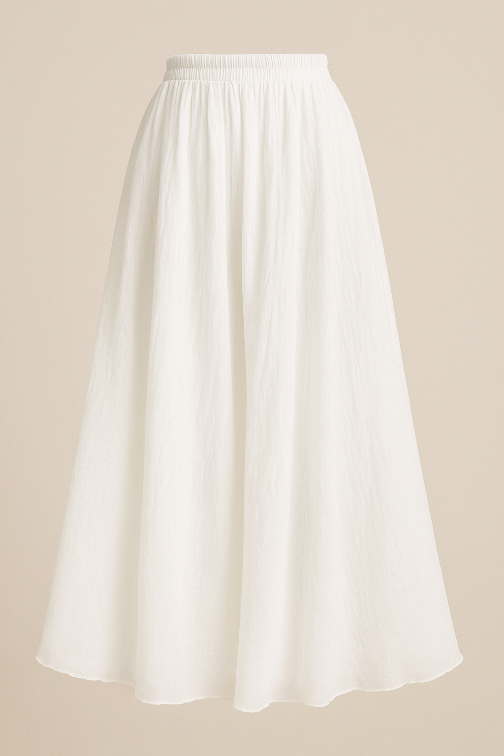 Inessa | Summer Maxi Skirt with Linen
