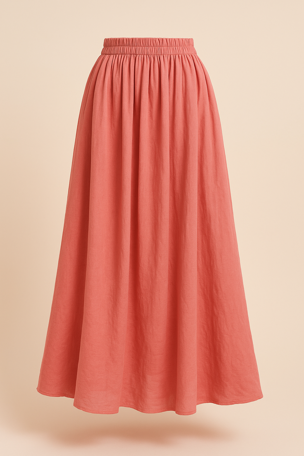 Inessa | Summer Maxi Skirt with Linen