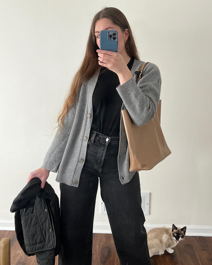 Kelly | Women's Ribbed Button Down Puffer Vest