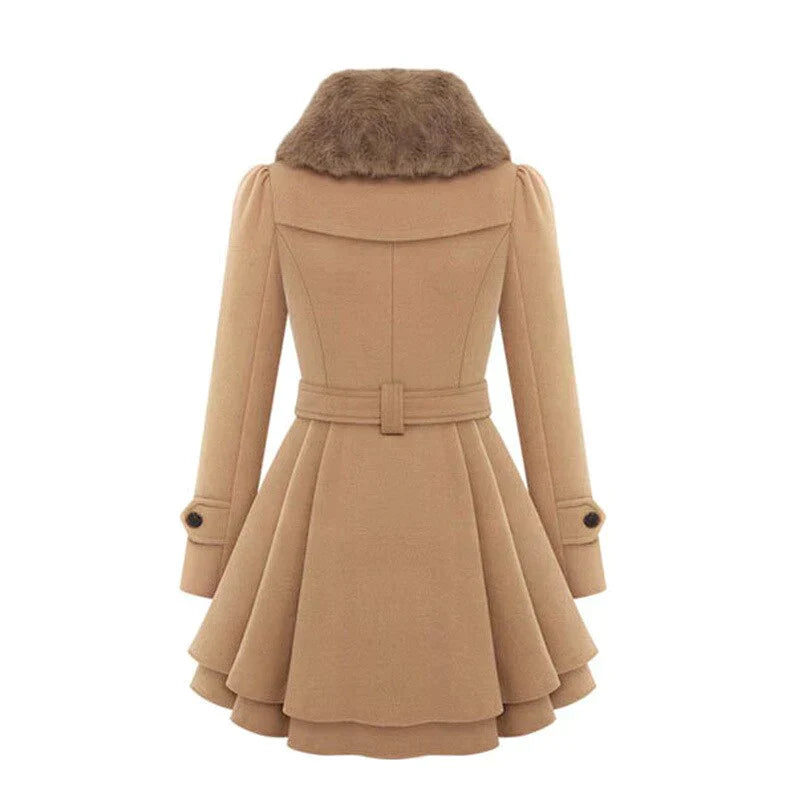 Yena | Stylish Trench Coat with Soft Lining