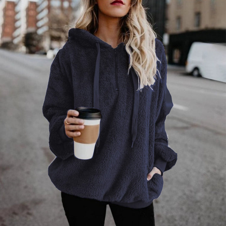 Opal | Stylish Long Sleeve Hooded Coat