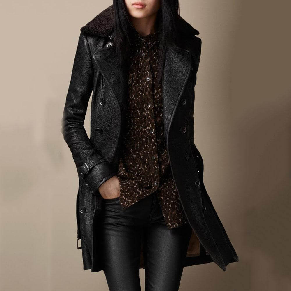Mariella | Elegant Black Coat