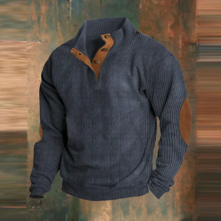 William | Casual Buttoned Sweater