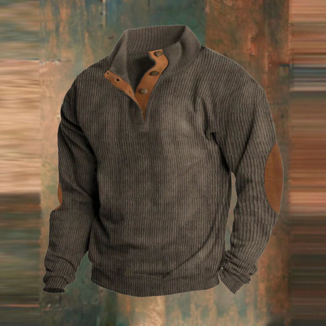 William | Casual Buttoned Sweater